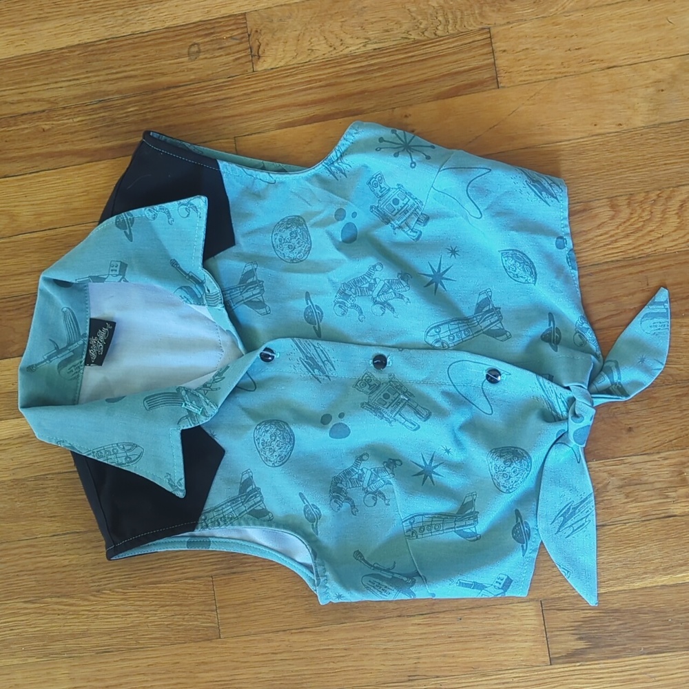Rock steady space shirt